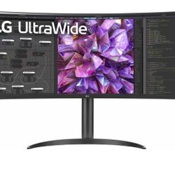 LG ultrawide 34” Curved Monitor