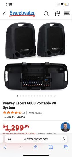Peavey 6000 Portable PA system 