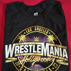 Size Meduim 2024 Wrestle Mania Tshirt 
