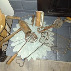Vintage Kitchen Utensils 