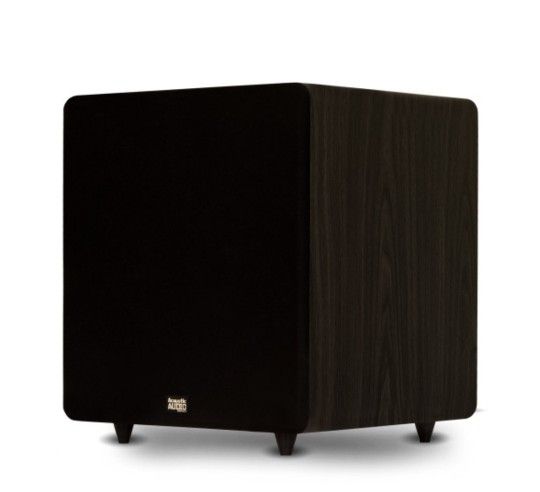 $260 MSRP Acoustic Audio by Goldwood PSW600-15 Home Theater Powered LFE Subwoofer