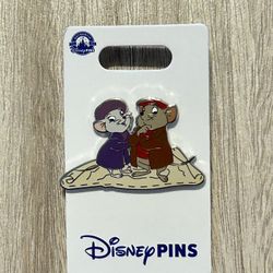 New Disney Pin Rescuers Bianca Bernard Mice 2024 +Disneyland 