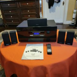 Cavelli CV-60 5.1 A/V Surround Sound Home Theater System HDMI WI-Fi, Bluetooth With Remote 