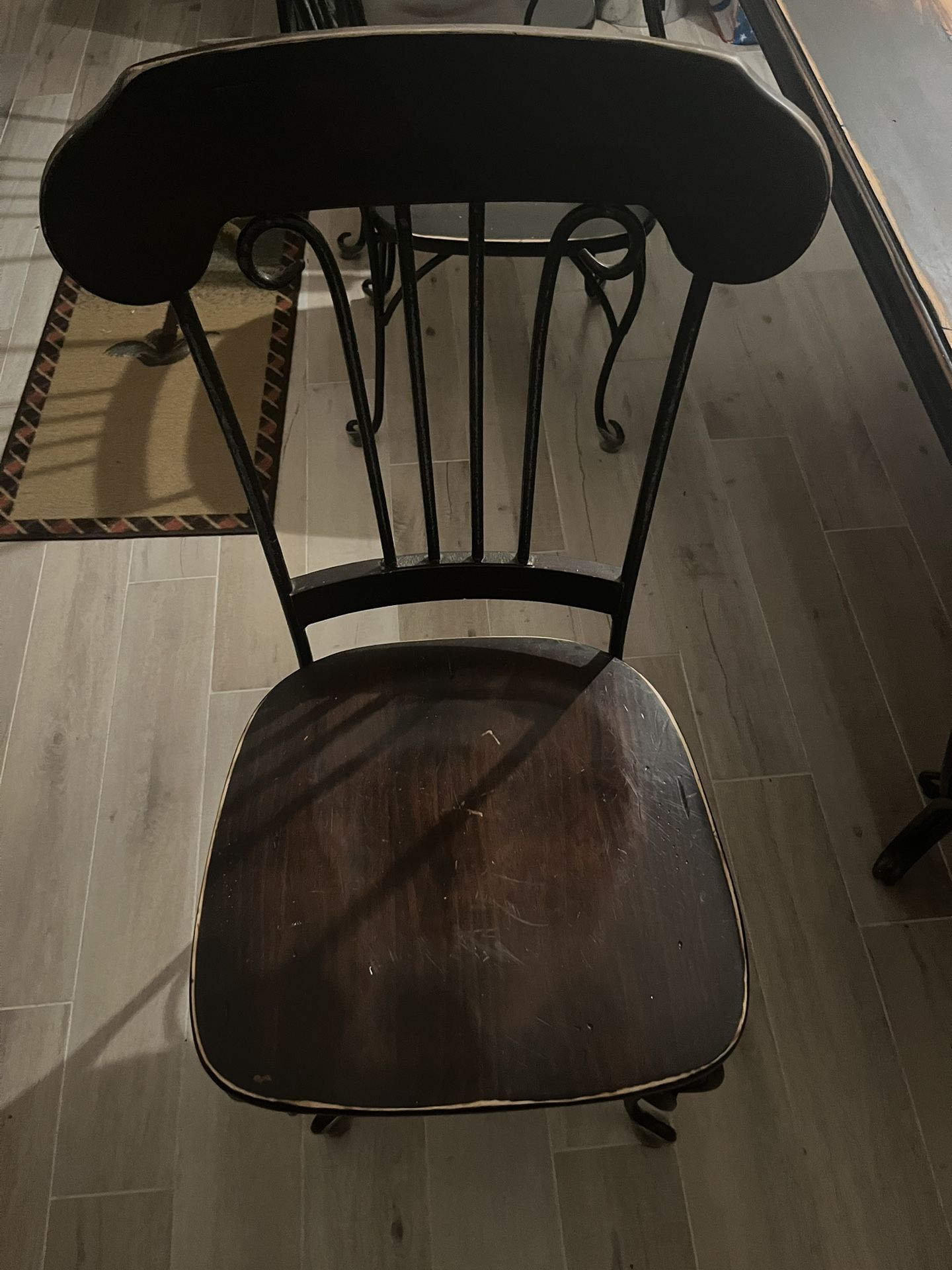 Farmhouse Kitchen Set With 6 Chairs /Bakers Rack for Sale in West Palm Beach, FL OfferUp