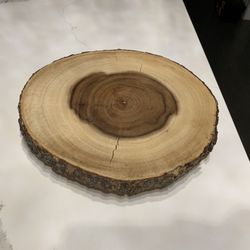 Tree Bark Plate