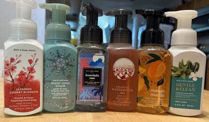 Brand New Bath And Body Works Hand Soaps