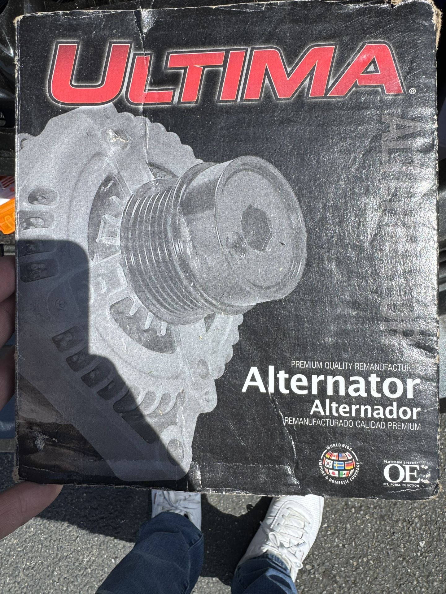 2018 Chevy Malibu Alternator 