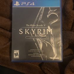 Skyrim Special Edition PS4 
