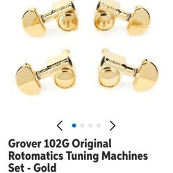 Brand New Grover tuning pegs 
