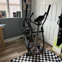 Elliptical + Recumbent bicycle ! Perfect For Moving While Watching A Movie Or Tv! hybrid trainer 2-in-1 elliptical and recumbent bike