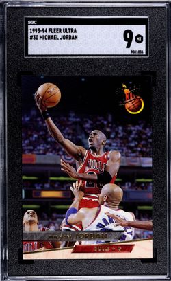 1993-94 Fleer Ultra - Michael Jordan #30, SGC 9, Beautiful Card, GOAT🔥📈 🏀