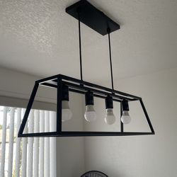Pendent Lamp With 4 Lights
