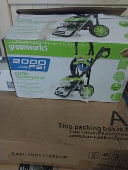 Greenworks Power Wash 2000psi