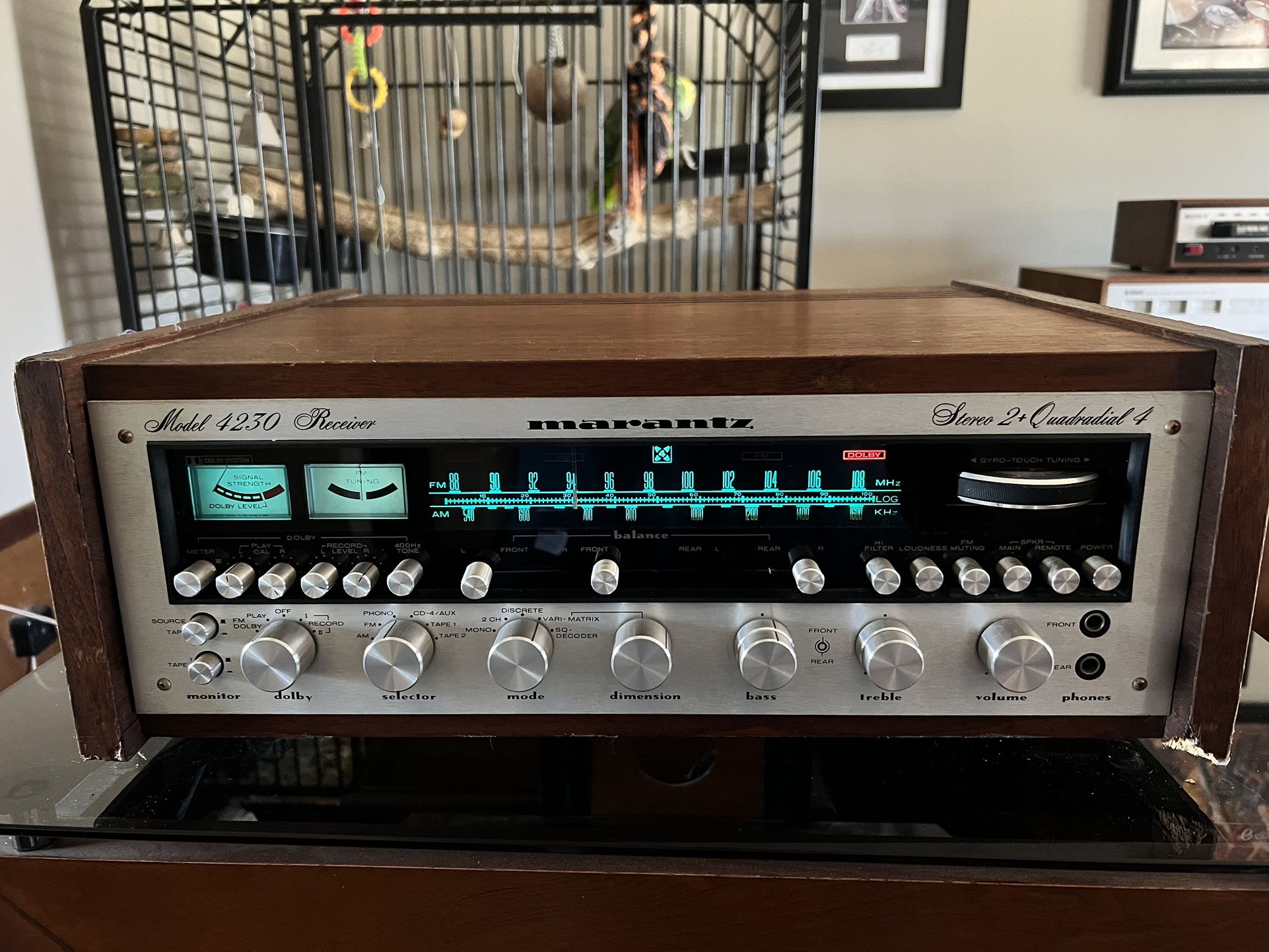 Vintage Stereo Marantz 4230 Quad Vintage SERVICED Receiver Stereo MAKE AN OFFER!!