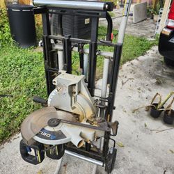 Miter Saw With Stand