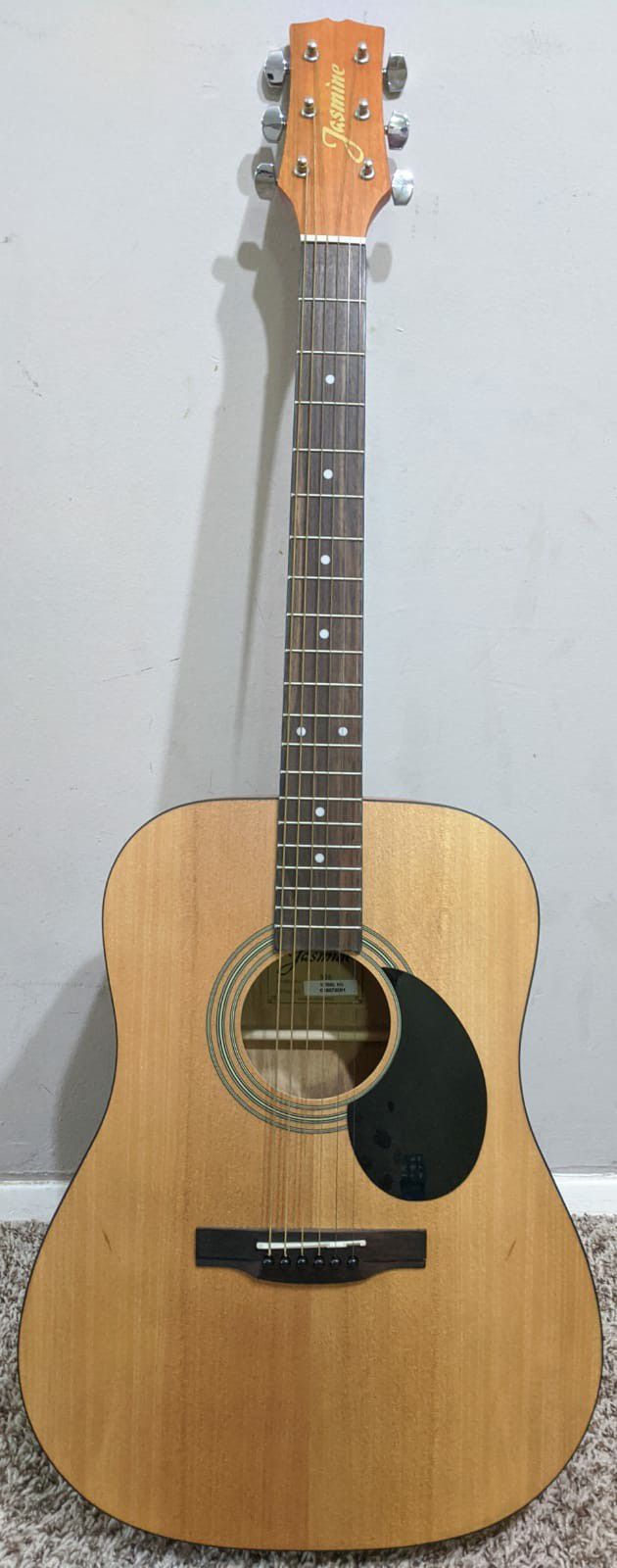 Jasmine S35 acoustic guitar + shoulder strap bag