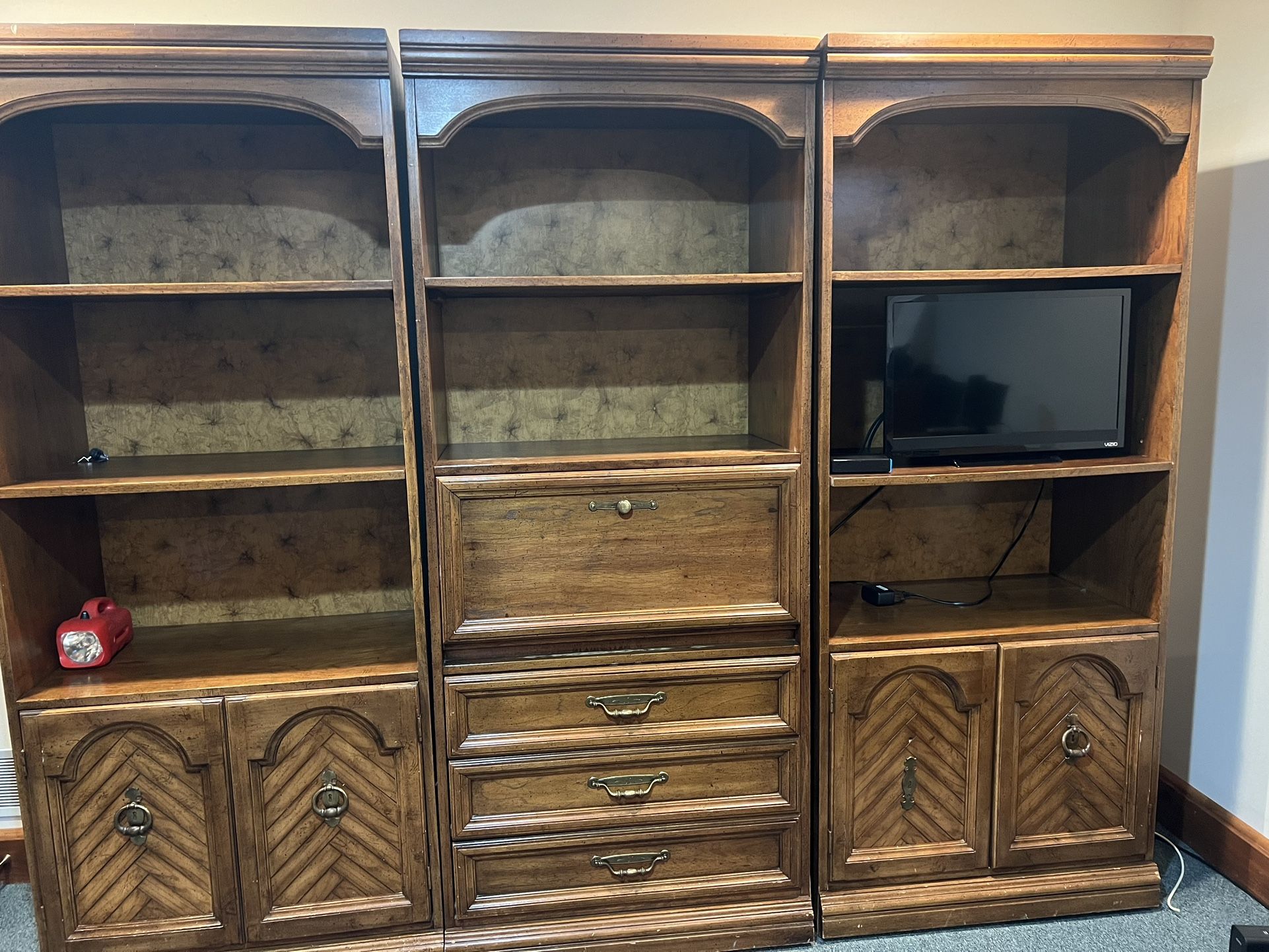 Late 1960’s Three Part Wall Unit / Shelving 