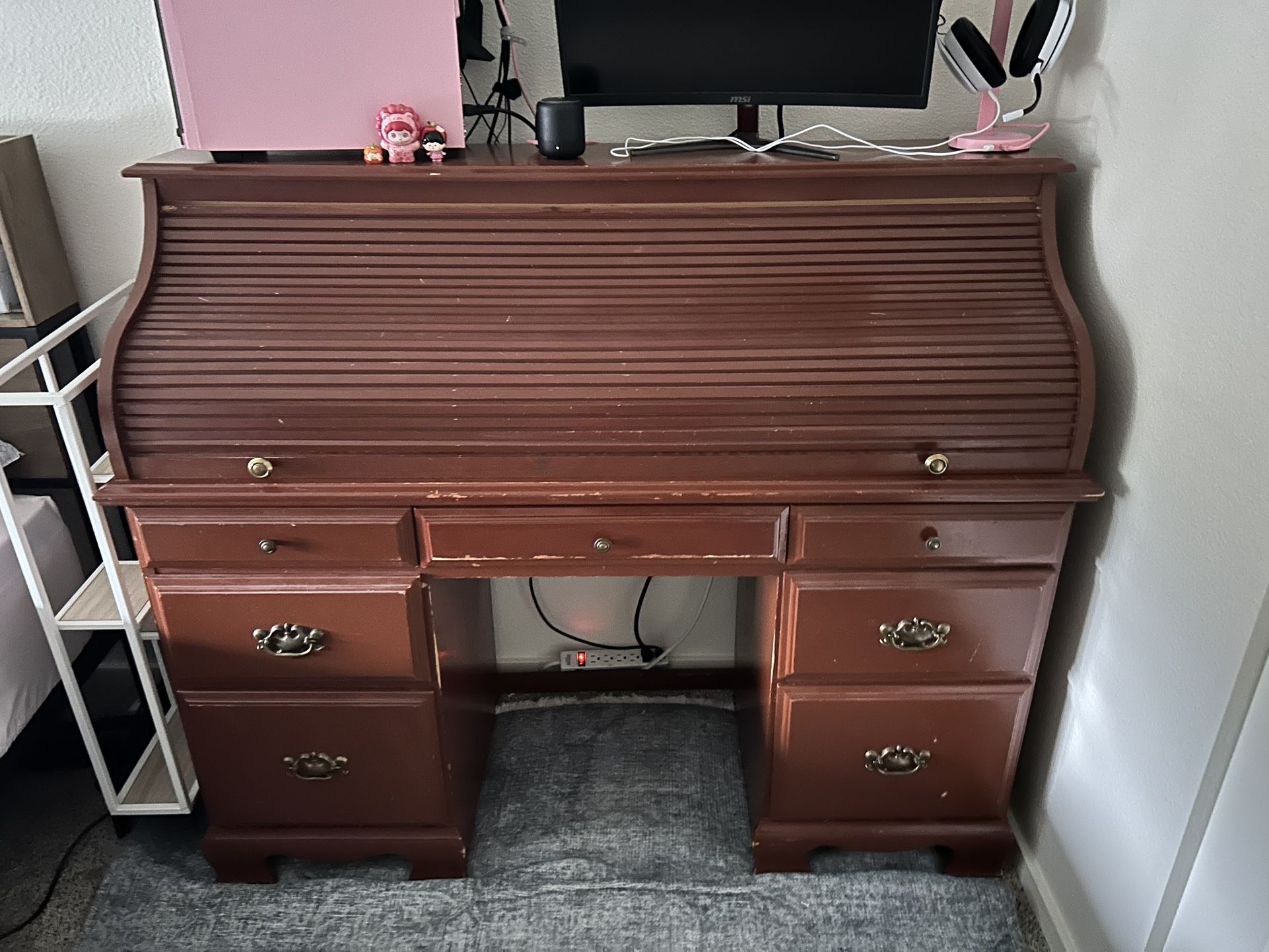 Vintage Rolling Desk
