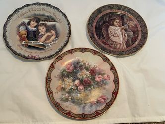 3 Collectible Plates - Lena Liu & Others EXC