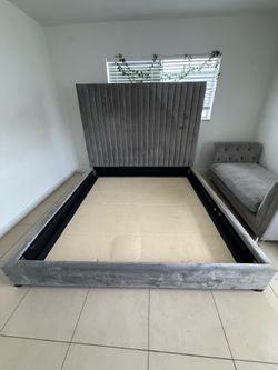 King Size Bed Frame and chase