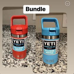2 Yeti Rambler Jr 12oz Bottle Set (new) for Sale in Peoria, AZ - OfferUp