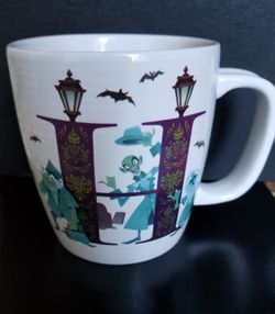 Disney H for Haunted Mansion mug