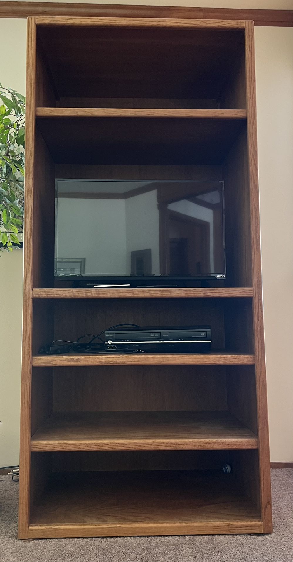 Solid Wood Bookcase