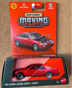 Matchbox Moving Parts 1991 Acura Legend Coupe