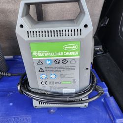 Permobil Power Wheelchair Battery Charger 24V 8 Amp Model PF 2408