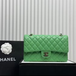 Green chanel bag