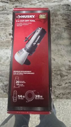 Husky Pneumatic Air Tool Bundle – 3" Cut-Off Tool + 3/8" Air Ratchet – Like New