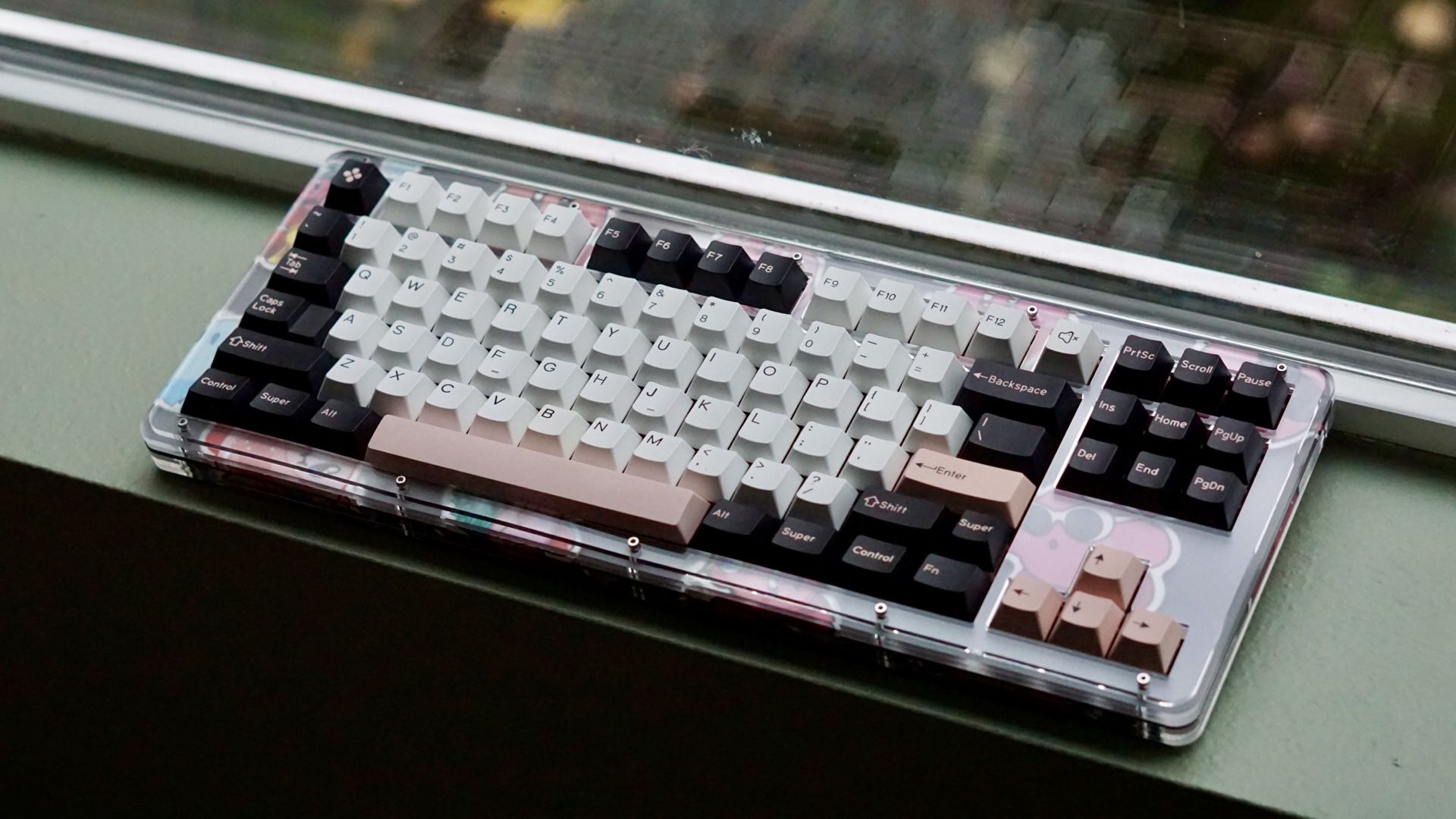 stackedTKL Kirby Themed Keyboard