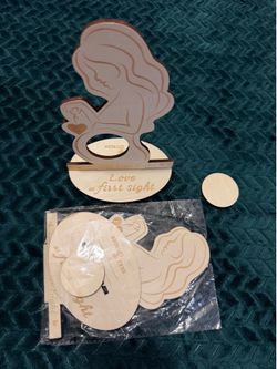 Baby Ultrasound Photo Wooden Frame for Pregnant Women - Baby First Scan Sonogram Picture Frame, Pregnancy Announcement Gifts