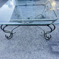 Indoor/outdoor Coffee Glass Coffee Table 