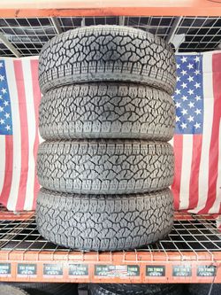 ✅ 4 USED TIRES LT275/6R20 GOODYEAR WRANGLER TRAILRUNNER AT HIGH-TERRAIN TRUCK JEEPS 2756520 LOAD E