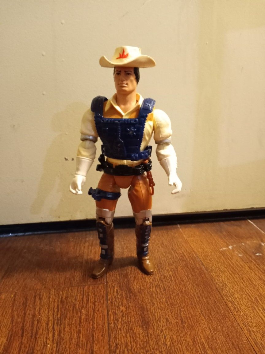 1986 Filmation Marshall Bravestarr Laser Fire Toy Action Figure. Vintage 8"