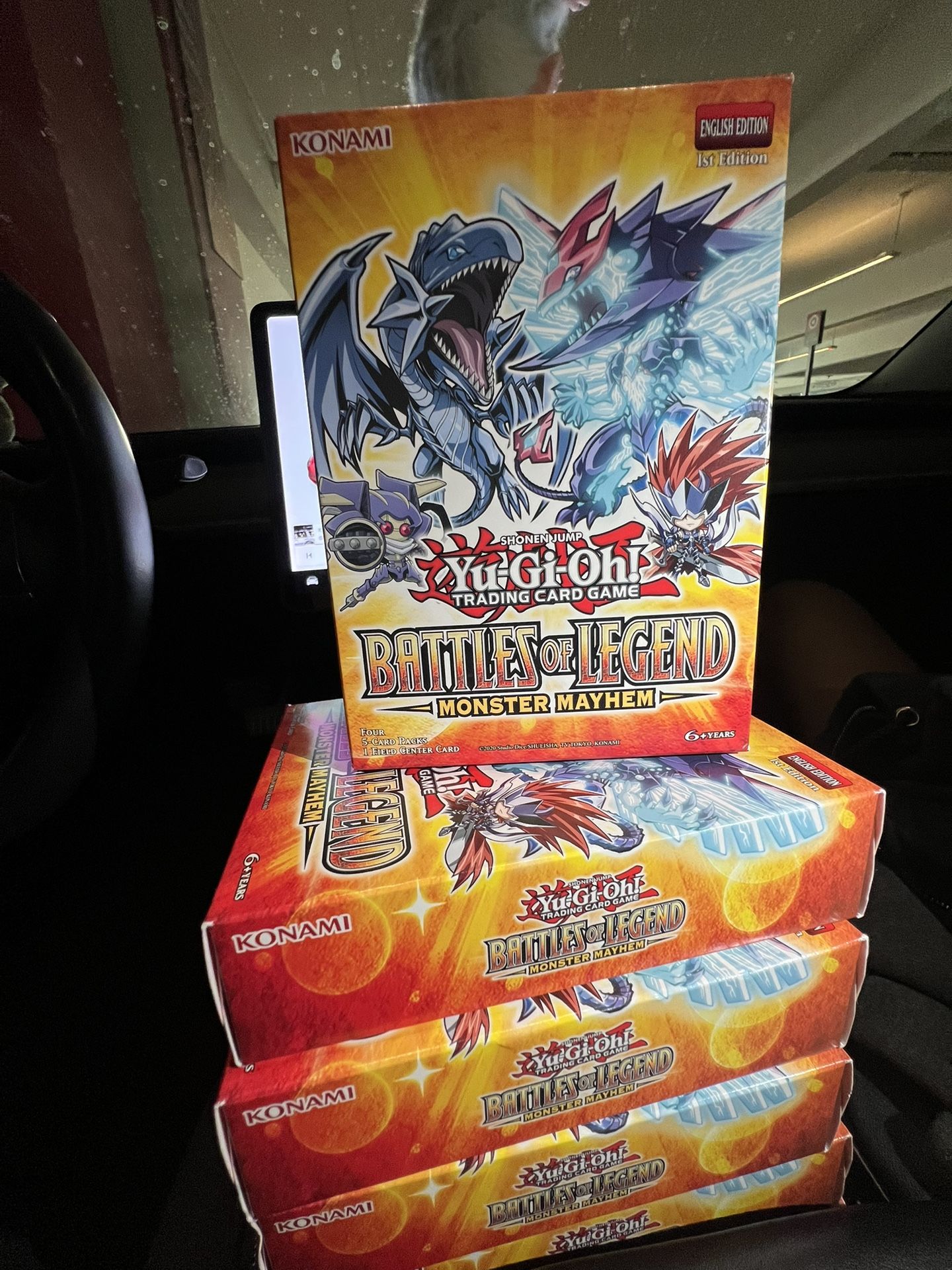 Yugioh Battle of Legends Monster Mayhem Retail Box