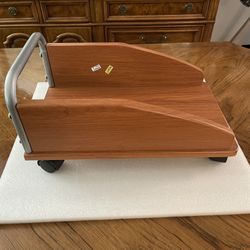 Wooden Computer Tower Dolly in Excellent Condition