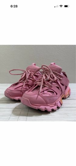 Balenciaga Pink Track Sneakers 38 US Size 8 Used