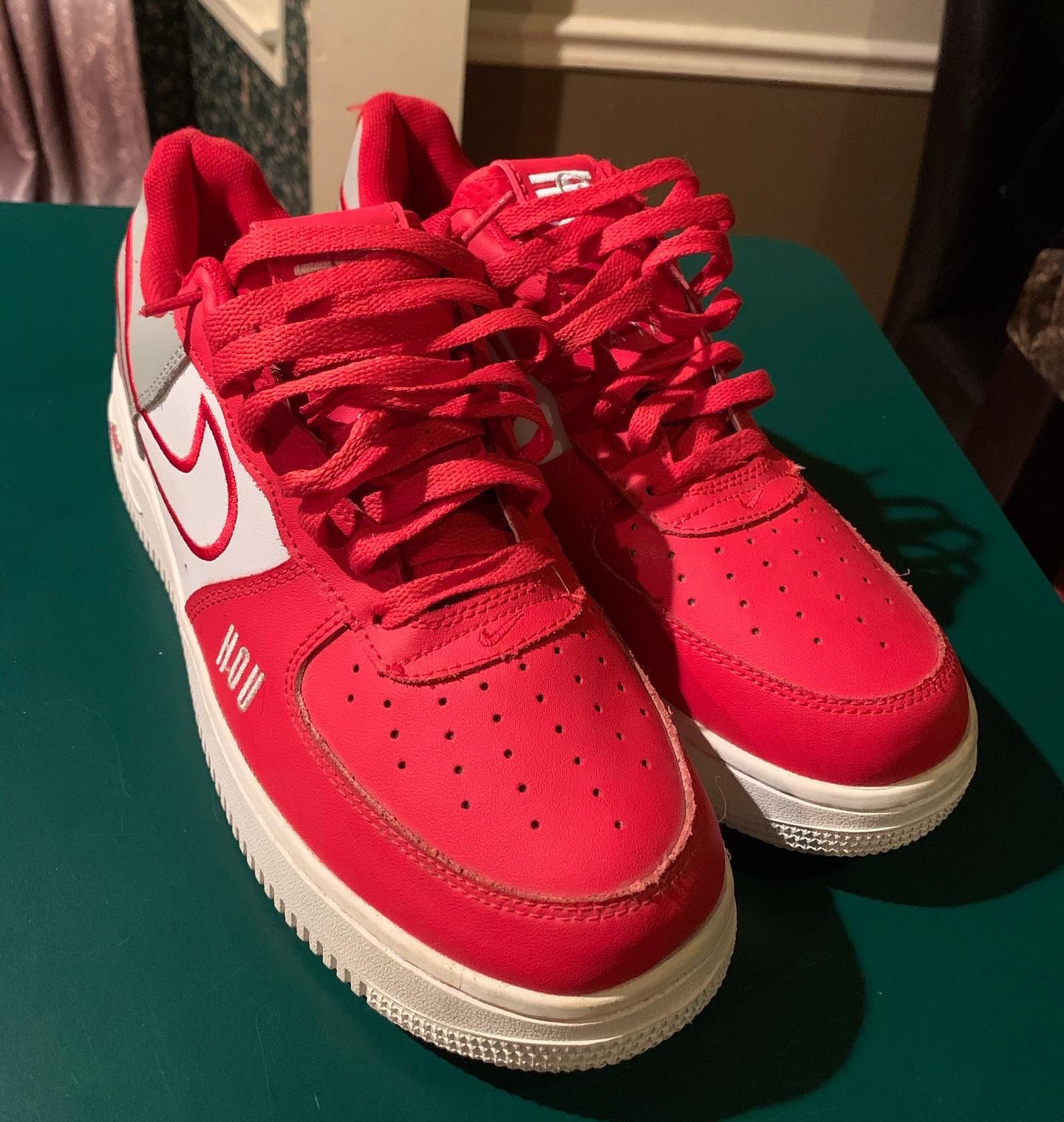 Nike Air Force 1 “HOUSTON ROCKETS” size 10