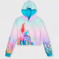 Girls' Disney The Little Mermaid Pullover Sweatshirt - 11-12 - Disney Store