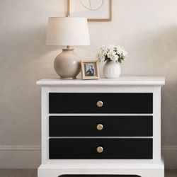 Refinished 2 Drawer Nighstand