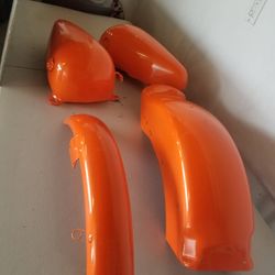 Harley Davidson gas tanks and fenders