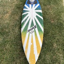 6’6” Byrne Mullet Surfboard