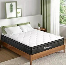 New 10-Inch QUEEN MATTRESS Medium Firm with Individual Pocket Spring Breathable Comfortable Sleep