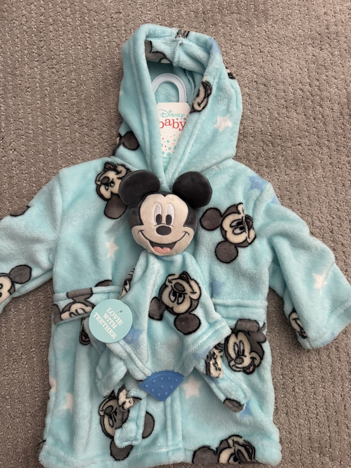 Baby Mickey Robe New With Tags