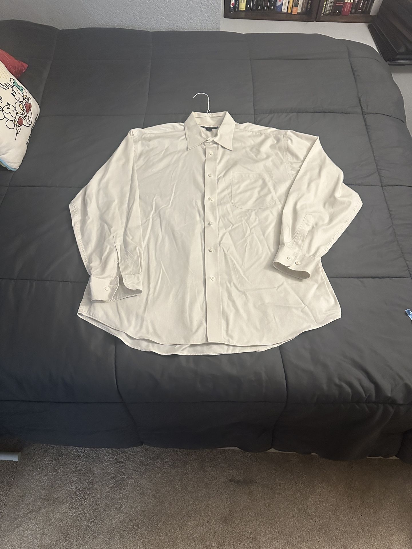 Cream Button Down shirt