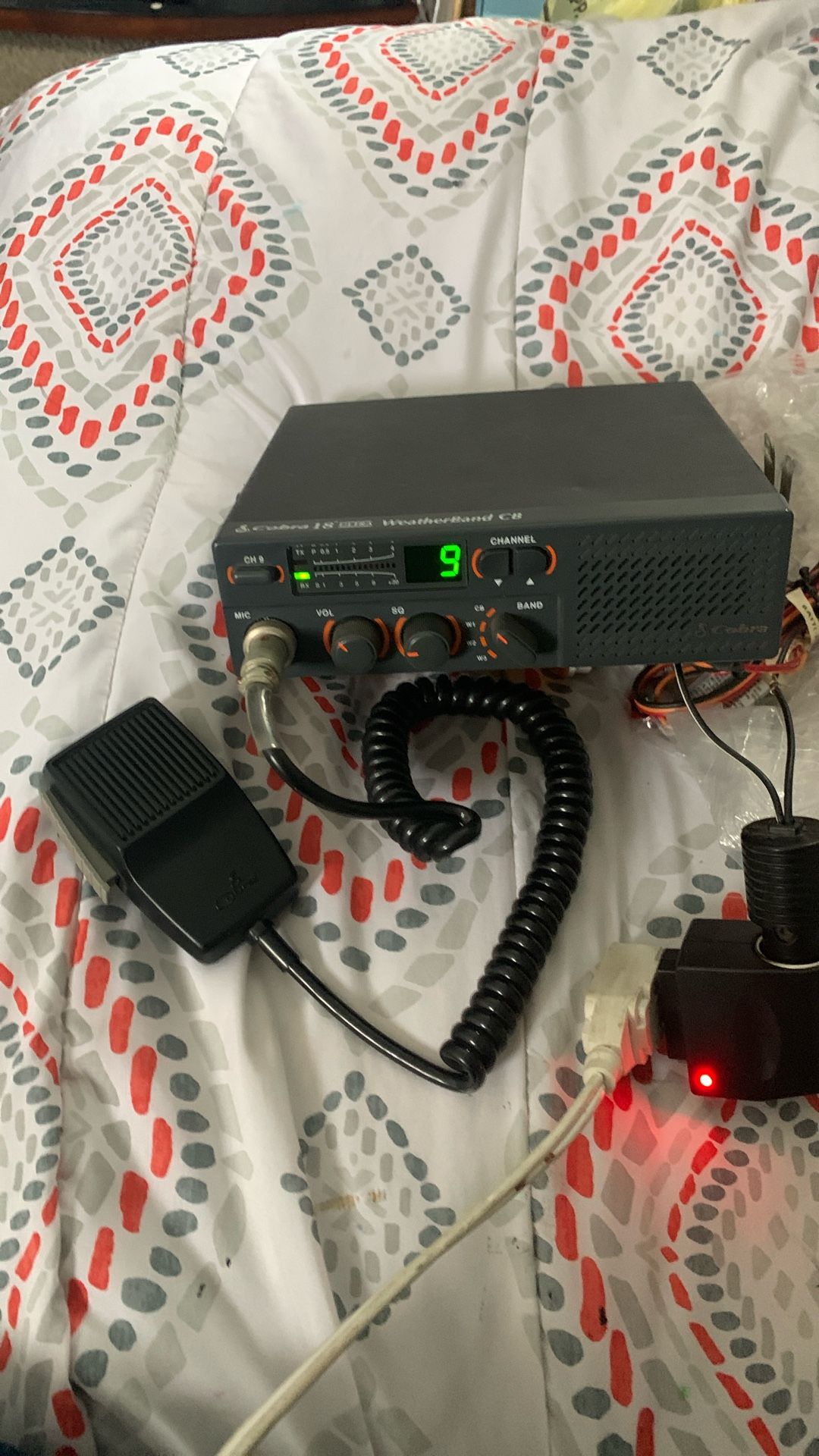 Cobra 18 Ultra Weathers and CB. Works Great.