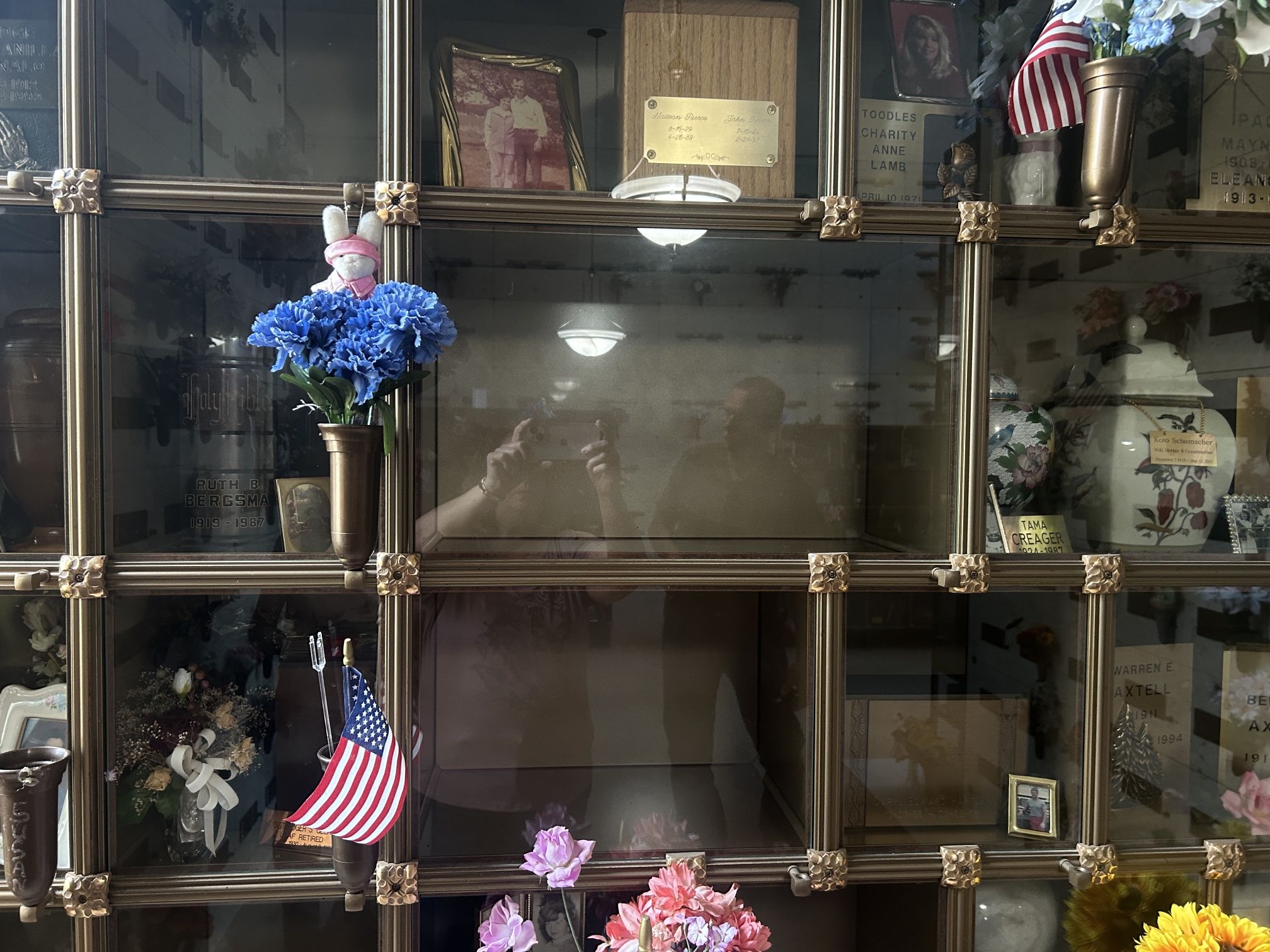 Glass Front Cremation Niche
