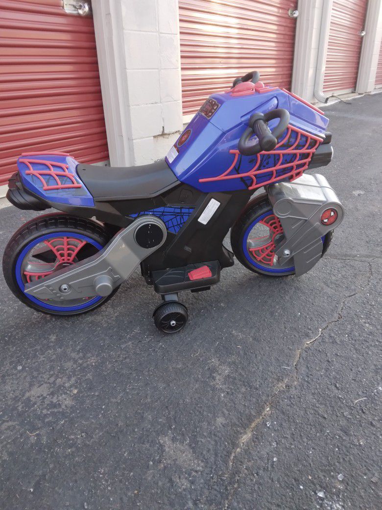 Marvel. Spider Man Motorcycle. 6v.